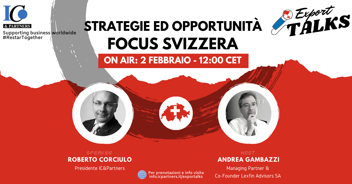 Export Talks - Focus Svizzera