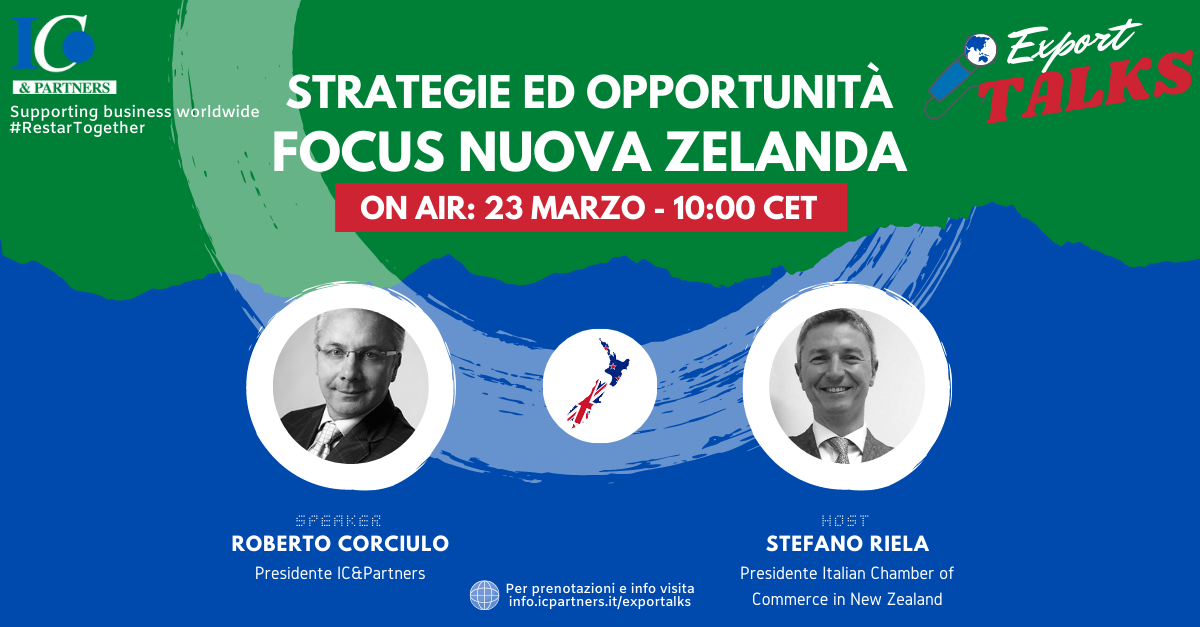 Export Talks - Focus Nuova Zelanda