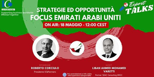 Export Talks - Focus Emirati Arabi Uniti