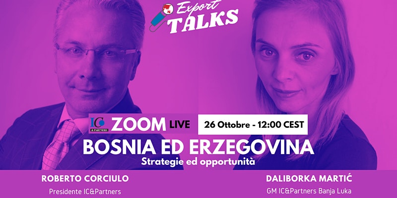 Export Talks - Focus Bosnia ed Erzegovina